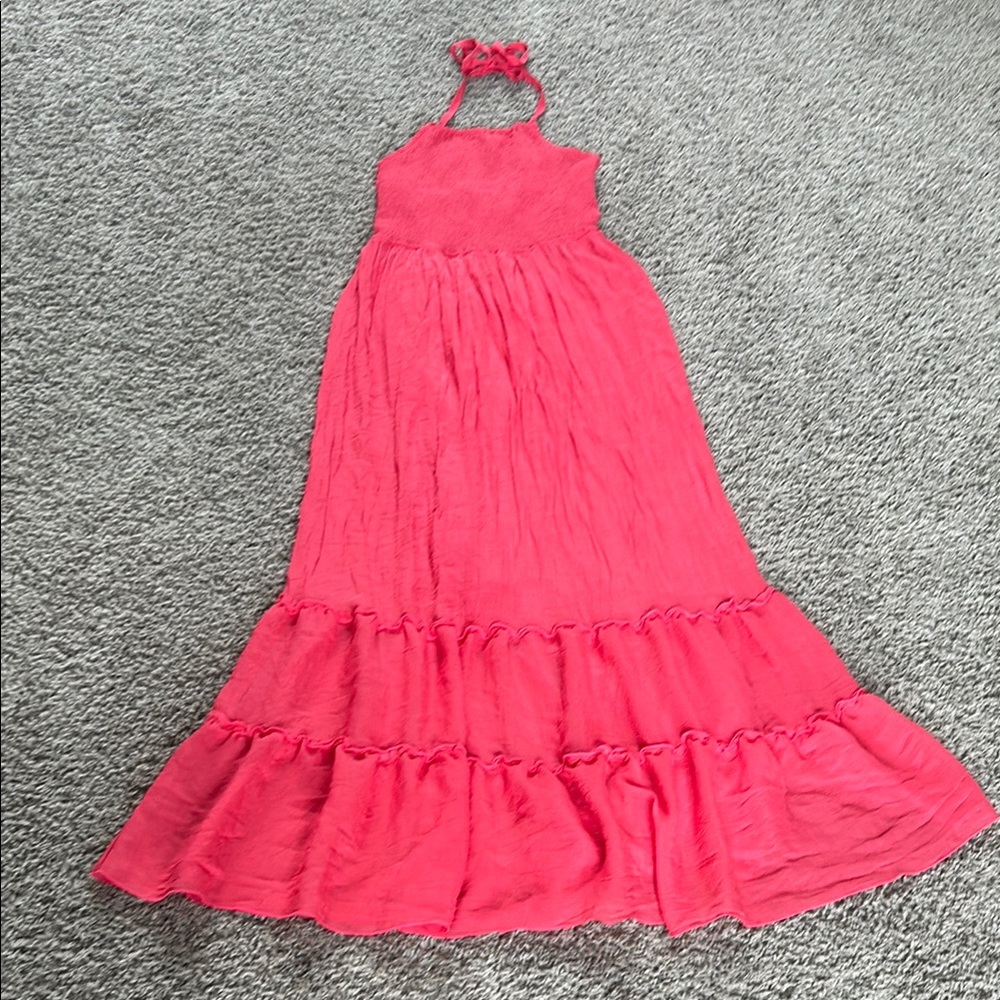 Flying Tomato Hot Pink Maxi Dress
